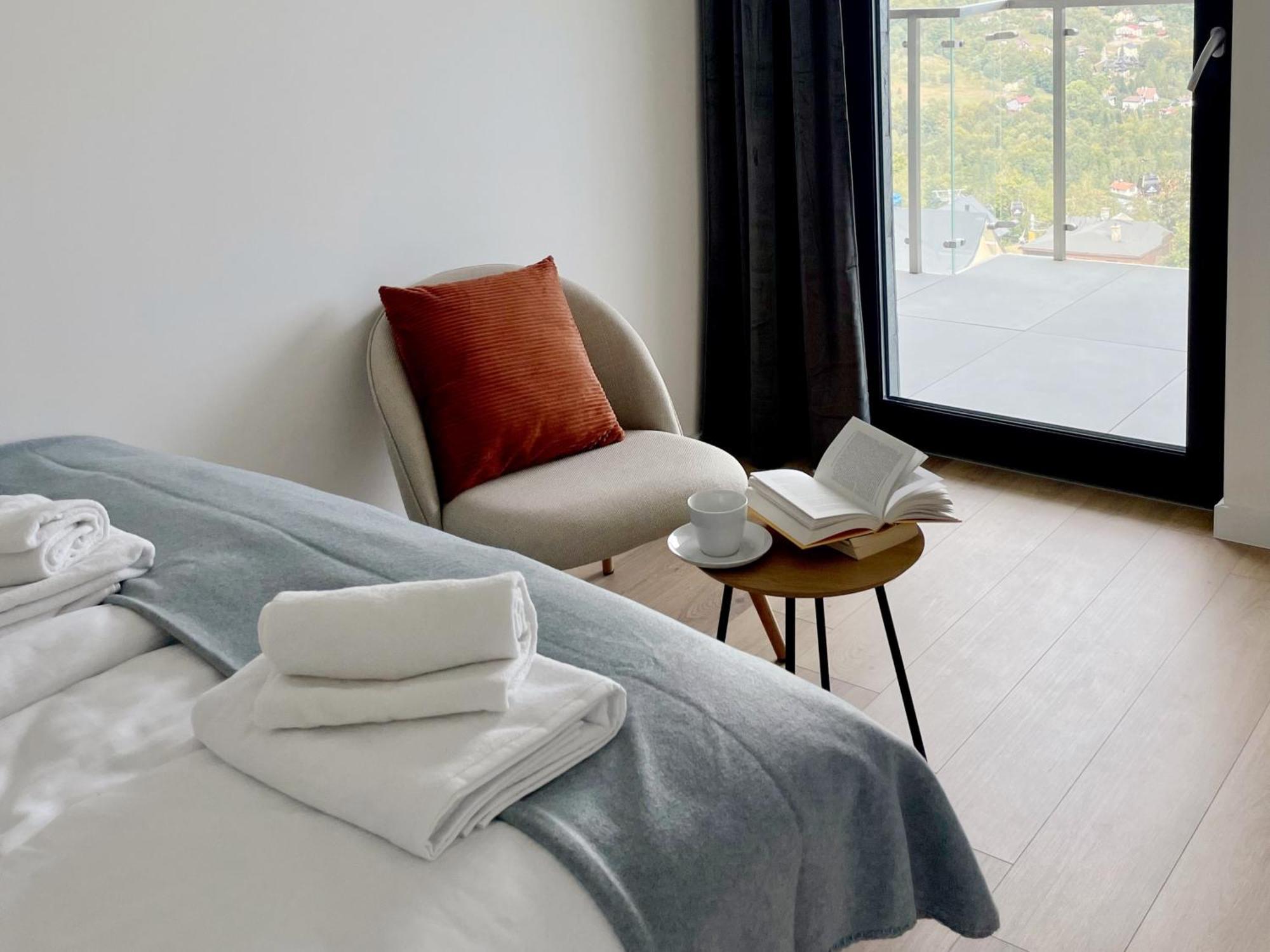 Owysoko - Apartamenty Z Widokiem 200 M Od Tras Szczyrk Mountain Resort Exteriér fotografie
