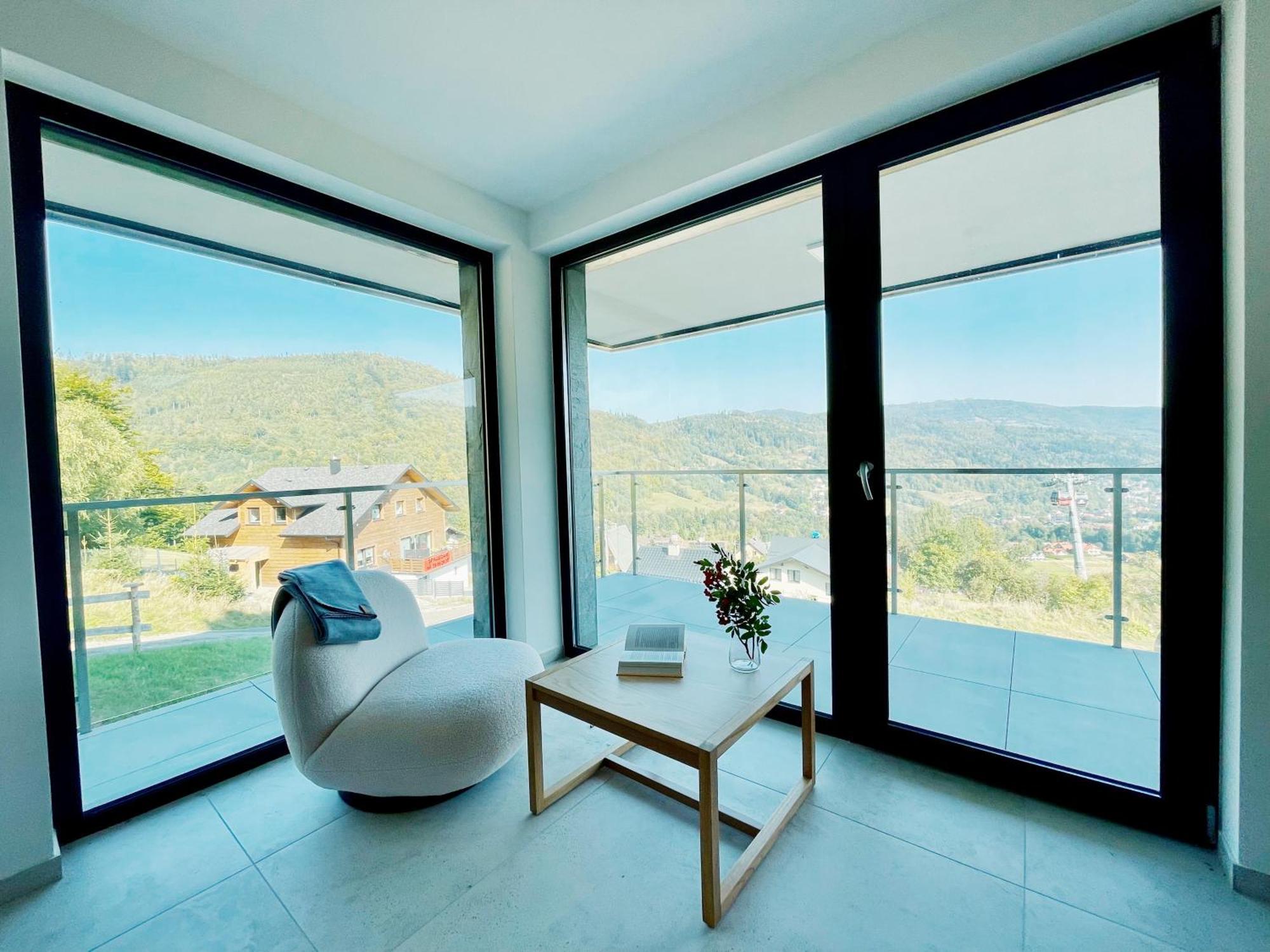 Owysoko - Apartamenty Z Widokiem 200 M Od Tras Szczyrk Mountain Resort Exteriér fotografie
